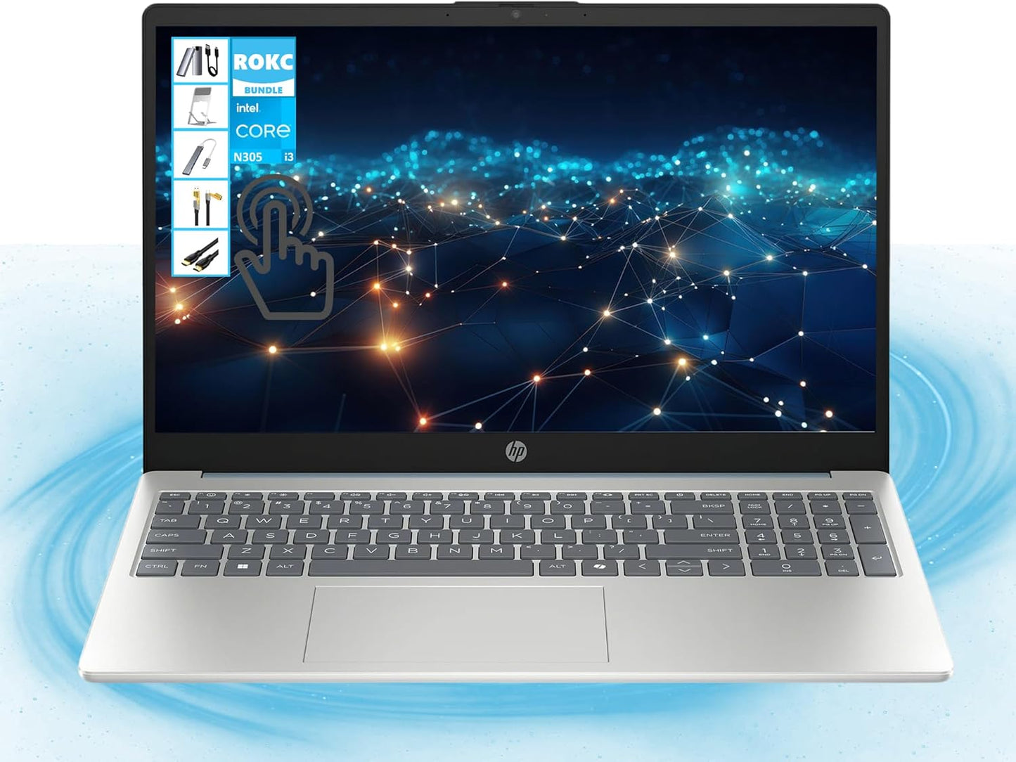 HP Pavilion 15.6 FHD Touch Screen Laptop with 32GB RAM and 1TB SSD