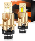 SEALIGHT D2S D2R LED Bulbs 6000K Cool White - Bright HID Replacement