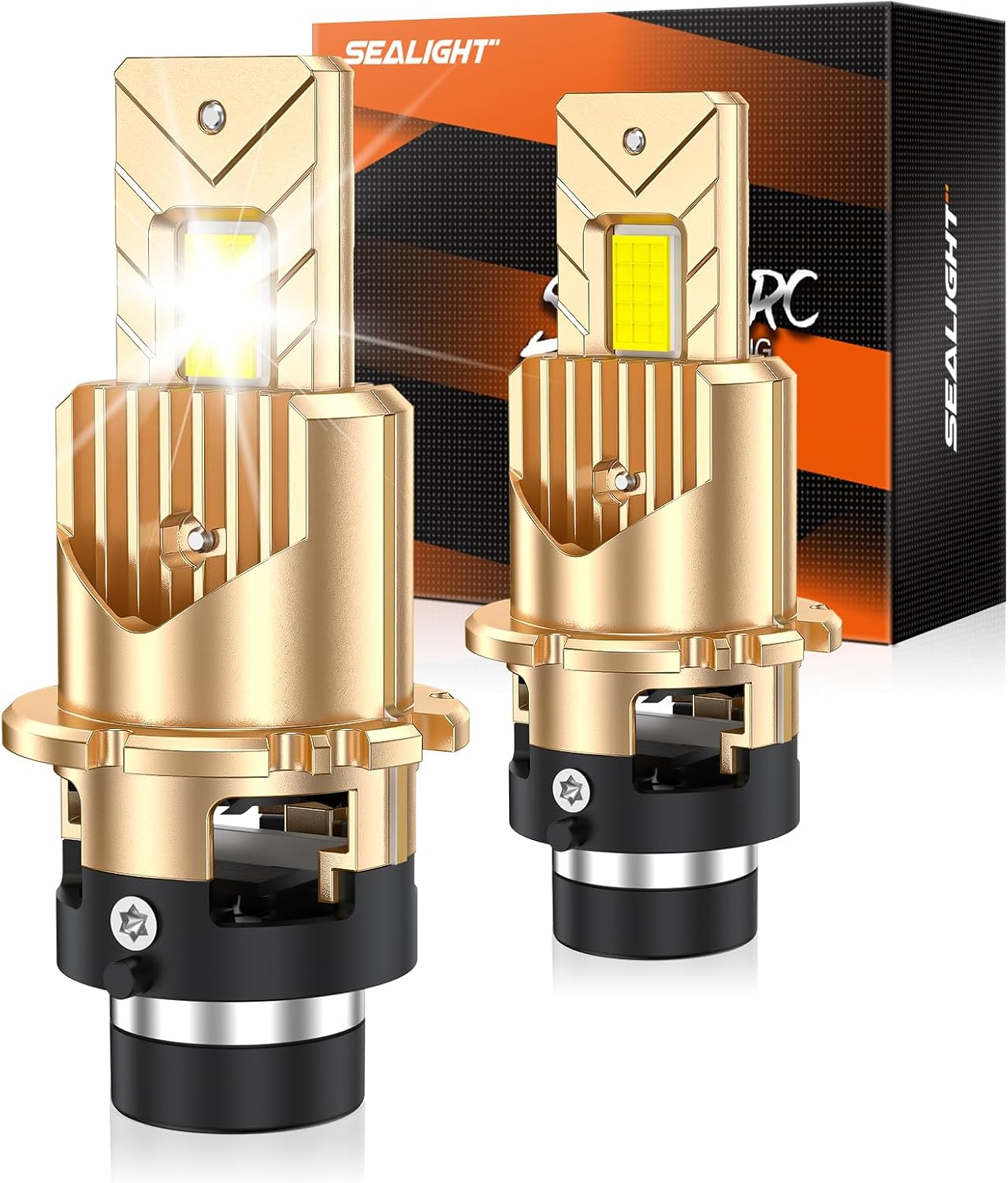 SEALIGHT D2S D2R LED Bulbs for HID Assembly, 6000K Brightness