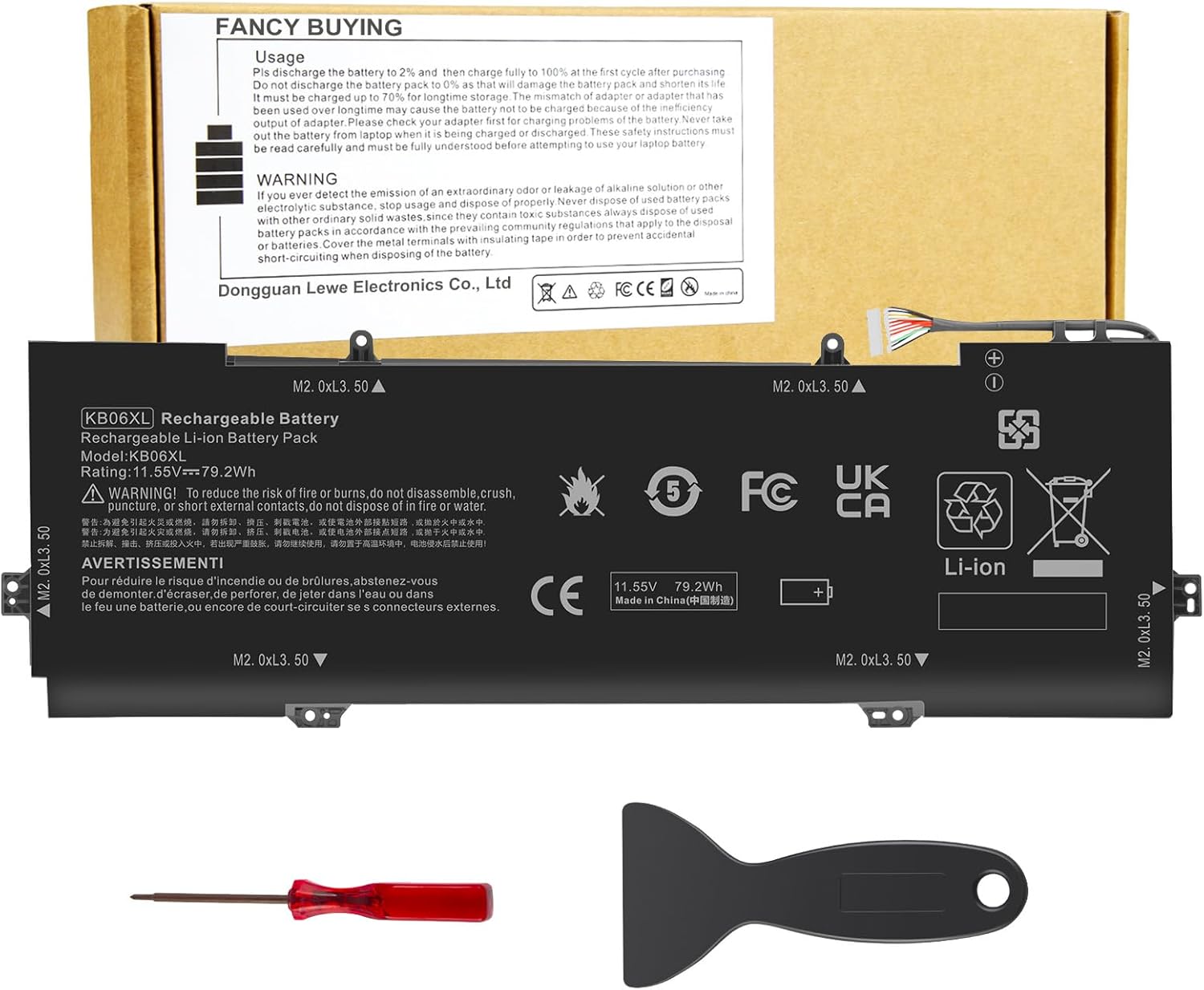 KB06XL Battery for HP Spectre X360 - Reliable Power Solution