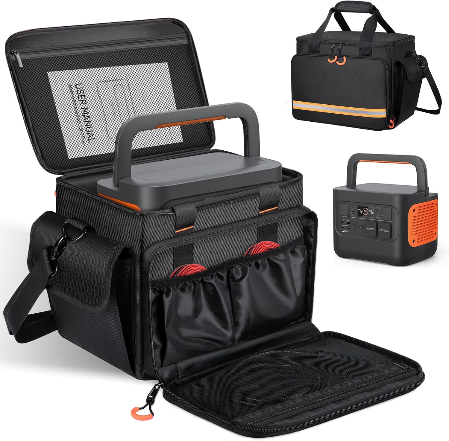 Portable Station Bag for Jackery Explorer 500 and More