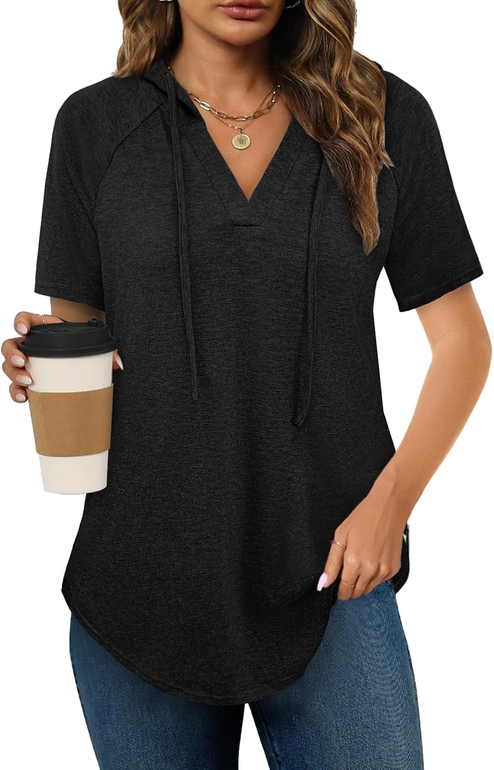 Slimming Hoodie Tunic for Summer Style