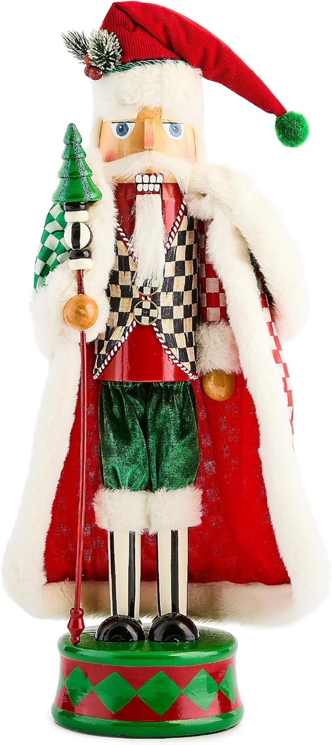 Handmade Decorative Nutcracker Figurine for Christmas Decor
