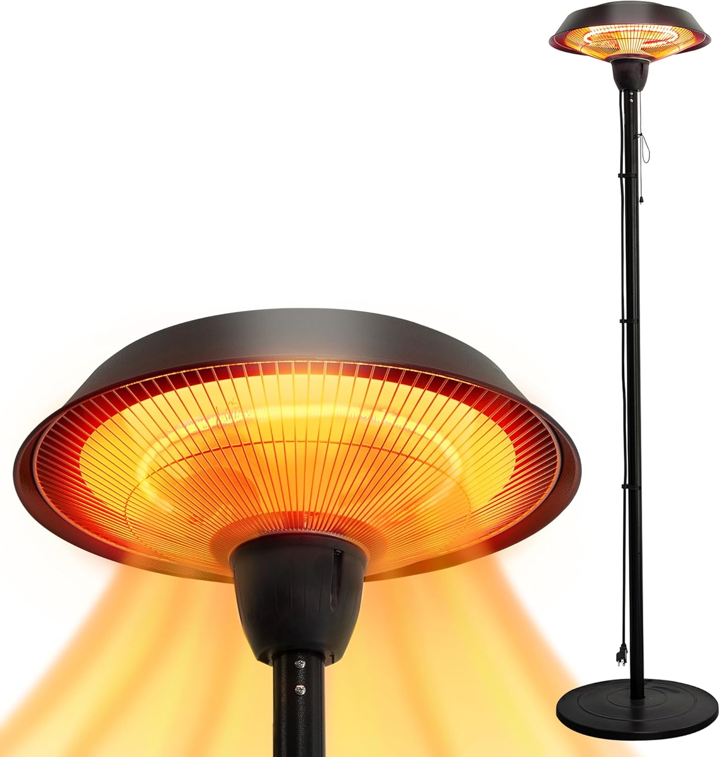 Gorilla Gadgets 1500W Infrared Patio Heater - Waterproof & Safe