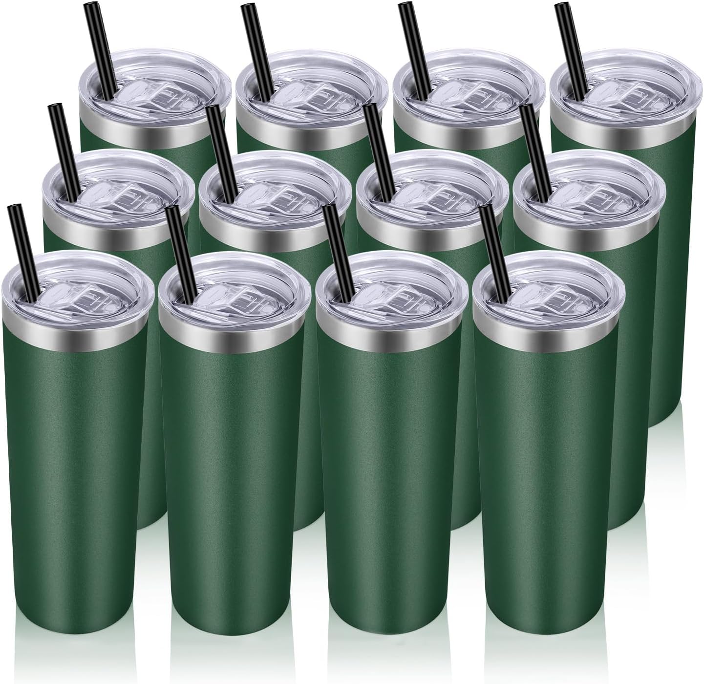 VEGOND Stainless Steel Tumblers Bulk 12 Pack for Every Occasion
