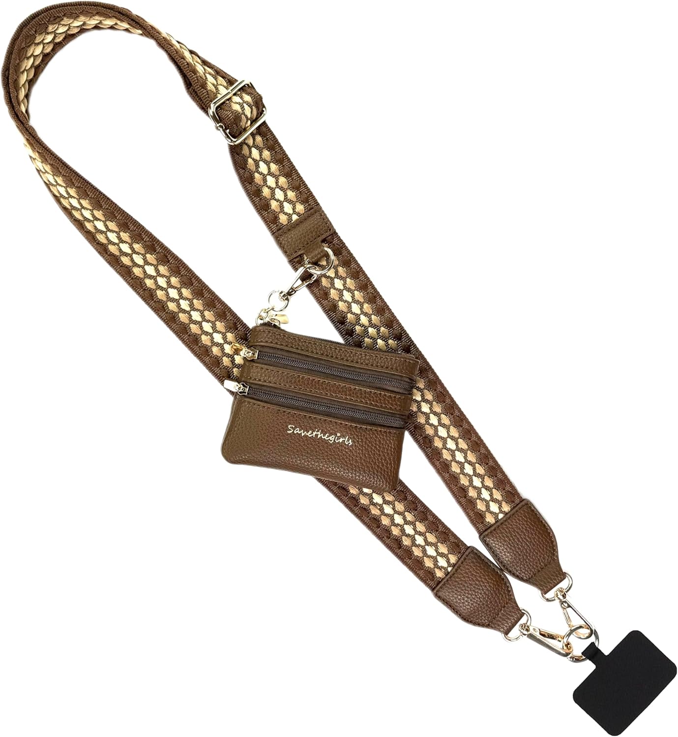 Original Clip and Go Phone Strap Crossbody with Wallet Pouch