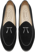 Journey West Suede Tassel Loafer for Women - Classic Slip-On Elegance