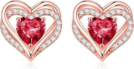Iefil Christmas Earrings for Women - 925 Sterling Silver Gift