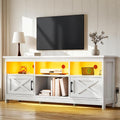 YITAHOME TV Stand for 65 Inch TVs - Farmhouse Media Console