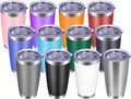 VEGOND 20oz Stainless Steel Tumbler with Lid and Straw Set