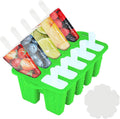 Silicone Popsicles Molds 10 Cavity - Easy Release, BPA-Free