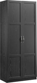 Sauder Tall Storage Cabinet with Adjustable Shelves for Any Room