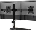 Mount-It! Dual Monitor Stand for Desk - Adjustable Free Standing