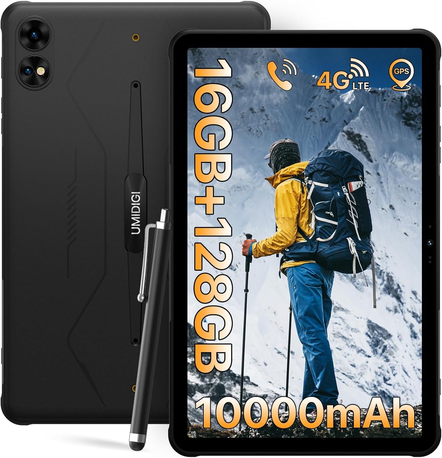 UMIDIGI Rugged Tablet with 2K Display and Long Battery Life