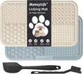 Large Lick Mat for Dogs with Suction Cups - Slow Feeder & Anxiety