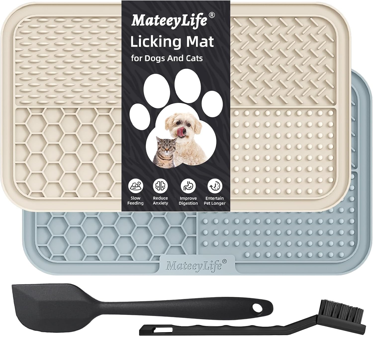 Anxiety Relief Lick Mat Set - MateeyLife