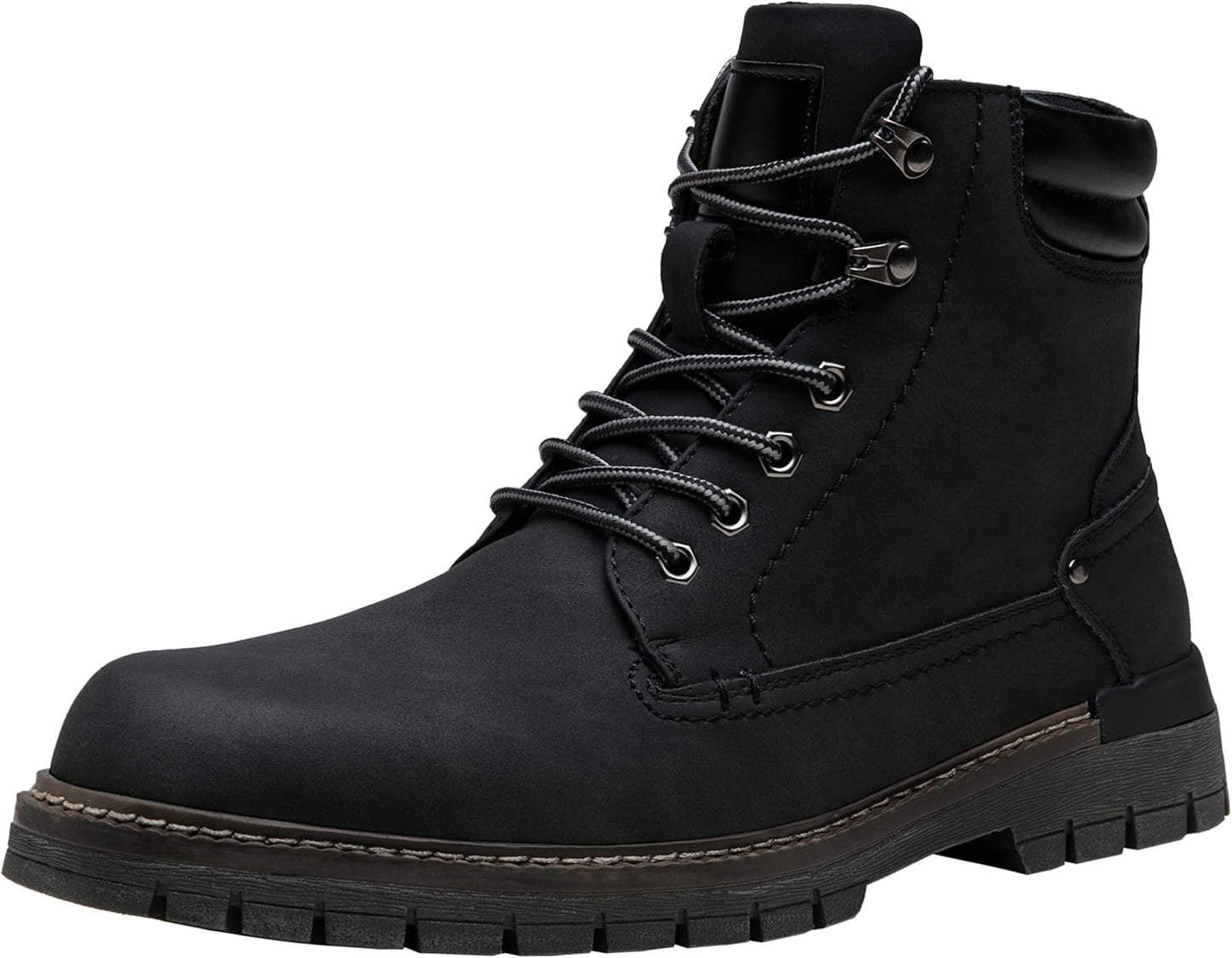 Jousen Mens Boots Fashion Casual Boot Hiking Zipper Chukka Boots
