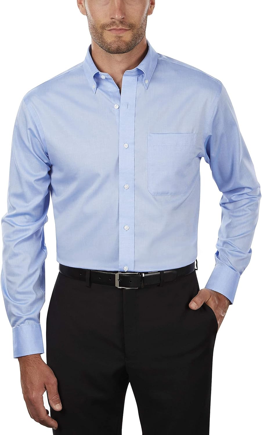 Tommy Hilfiger Non-Iron Button-Down Shirt for Effortless Style