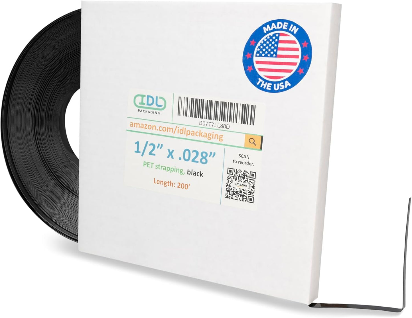 1/2in Mini Polyester Strapping Coil - Strong & Flexible Banding