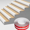Stair Nosing Rubber Edging Guard Trim Self Adhesive 40 ft - Safety