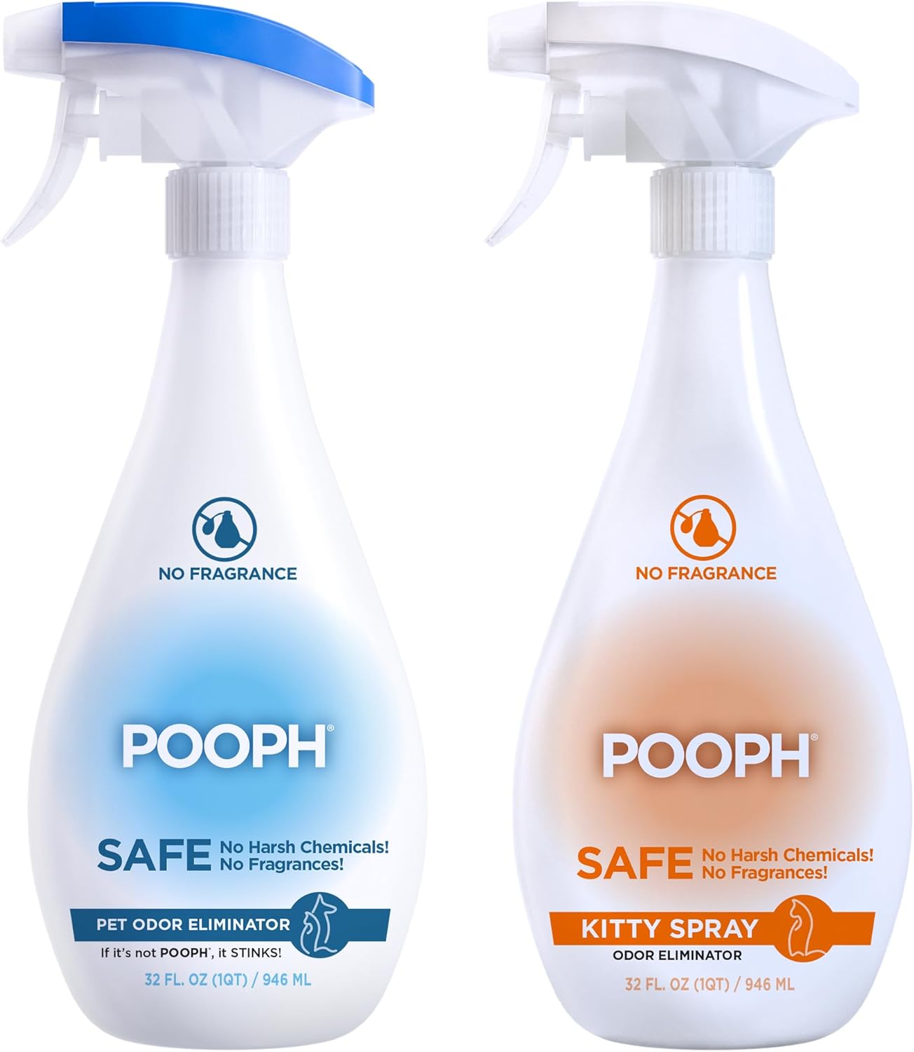 POOPH Pet Odor Eliminator - Safe, Instant, Fragrance-Free Solution