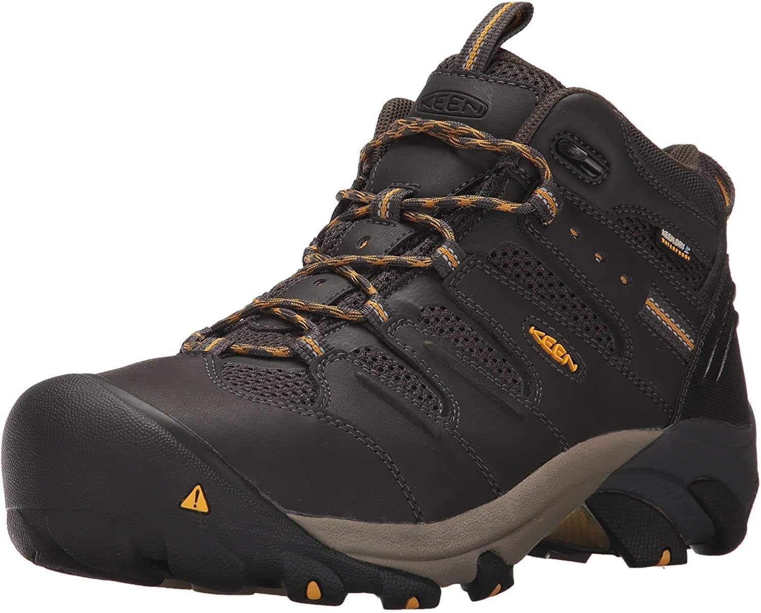 KEEN Utility Men's Lansing Mid Height Steel Toe Waterproof Boots