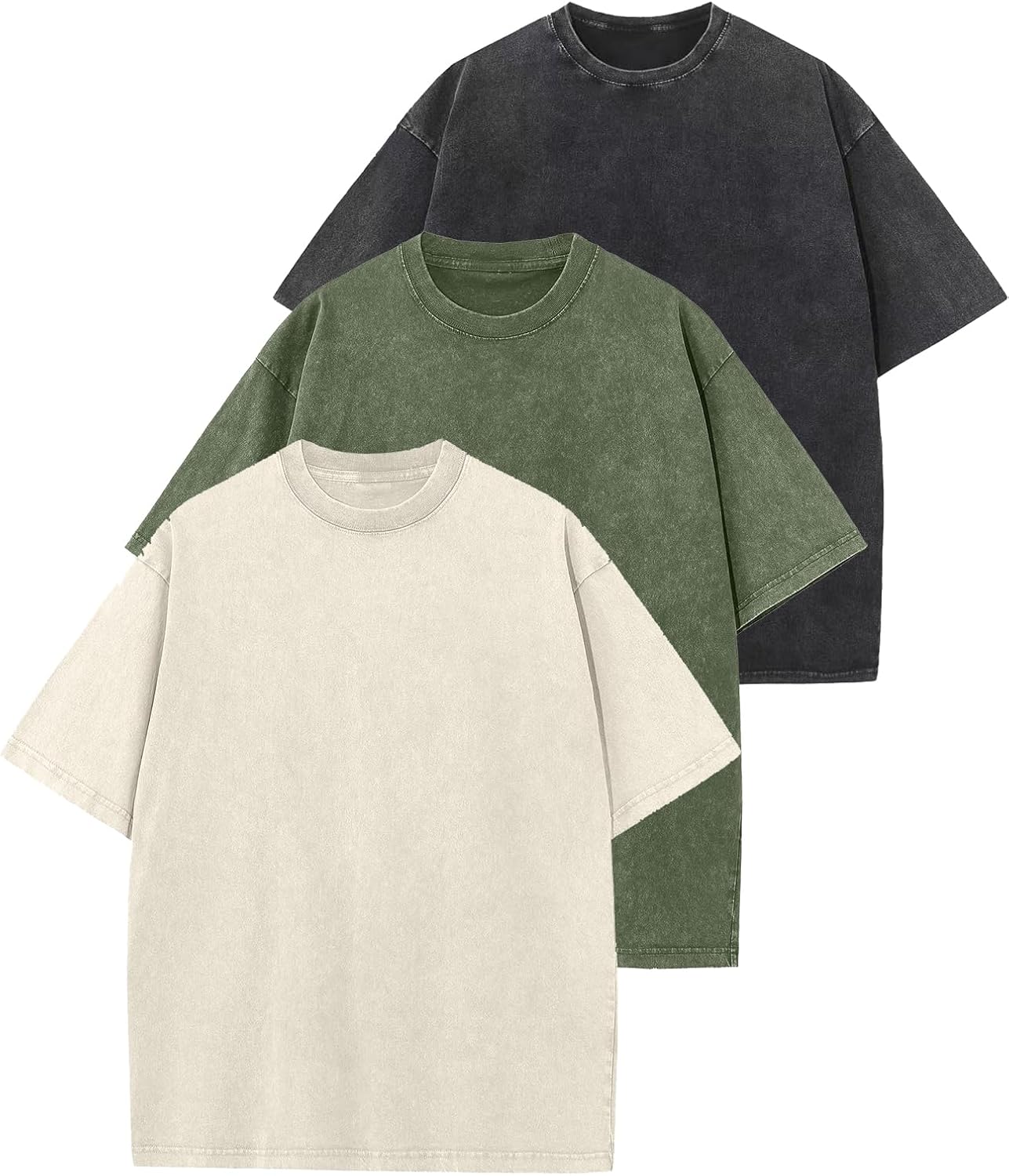Oversized Vintage Tee for Men - Casual Streetwear Style