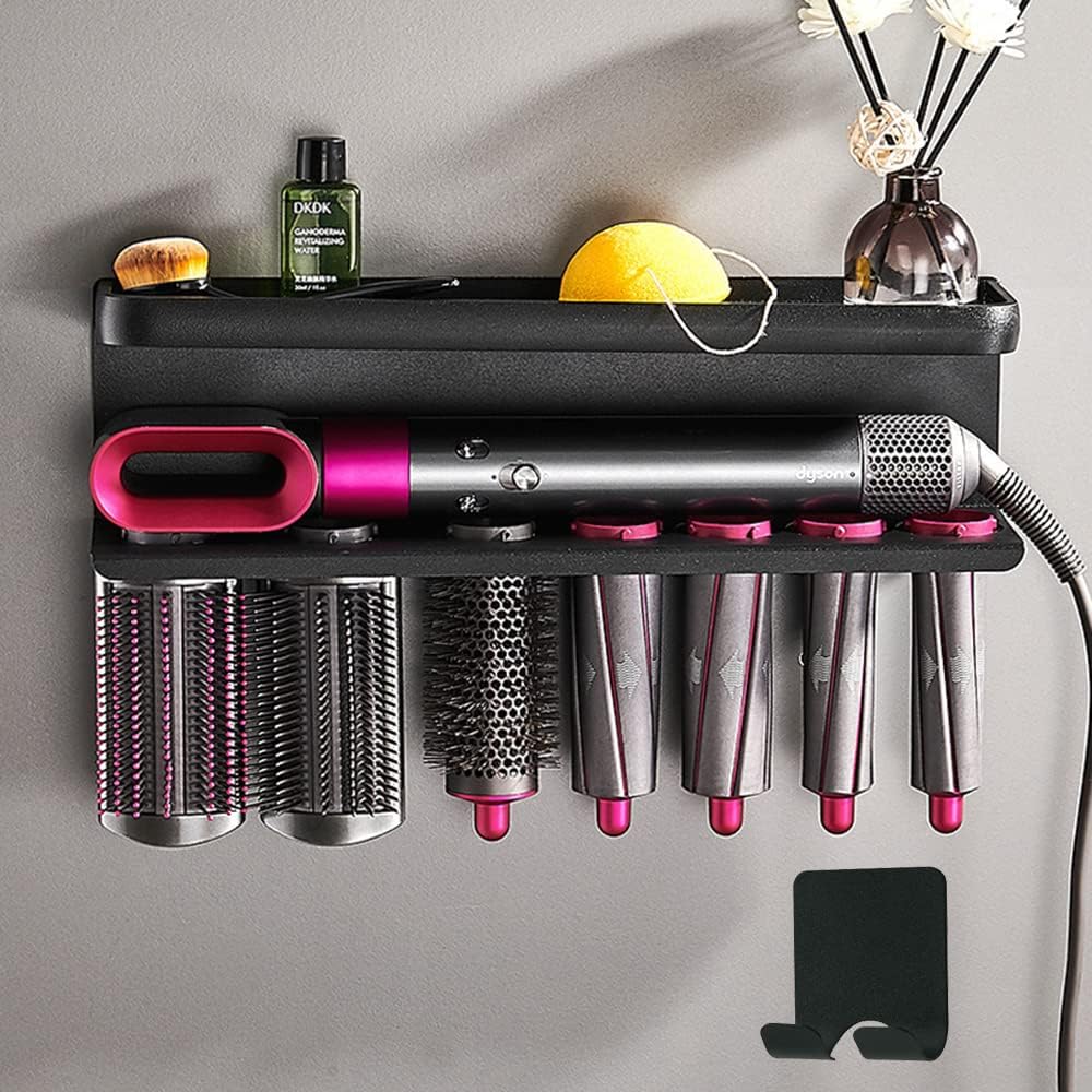 Lumclaw Wall-Mounted Hair Care Organizer