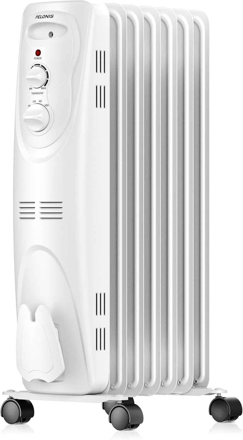 PELONIS Radiator Heater for Large Space - Efficient & Quiet