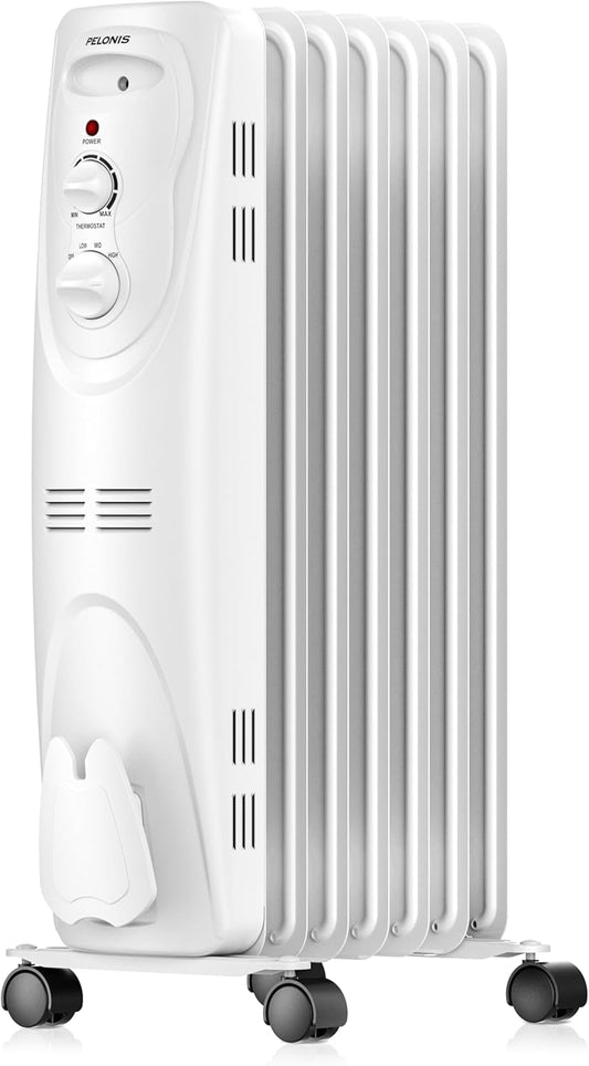 PELONIS Radiator Heater for Large Space - Efficient & Quiet