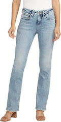 Women's Suki Mid Rise Curvy Fit Indigo Bootcut Jeans - Flattering Fit