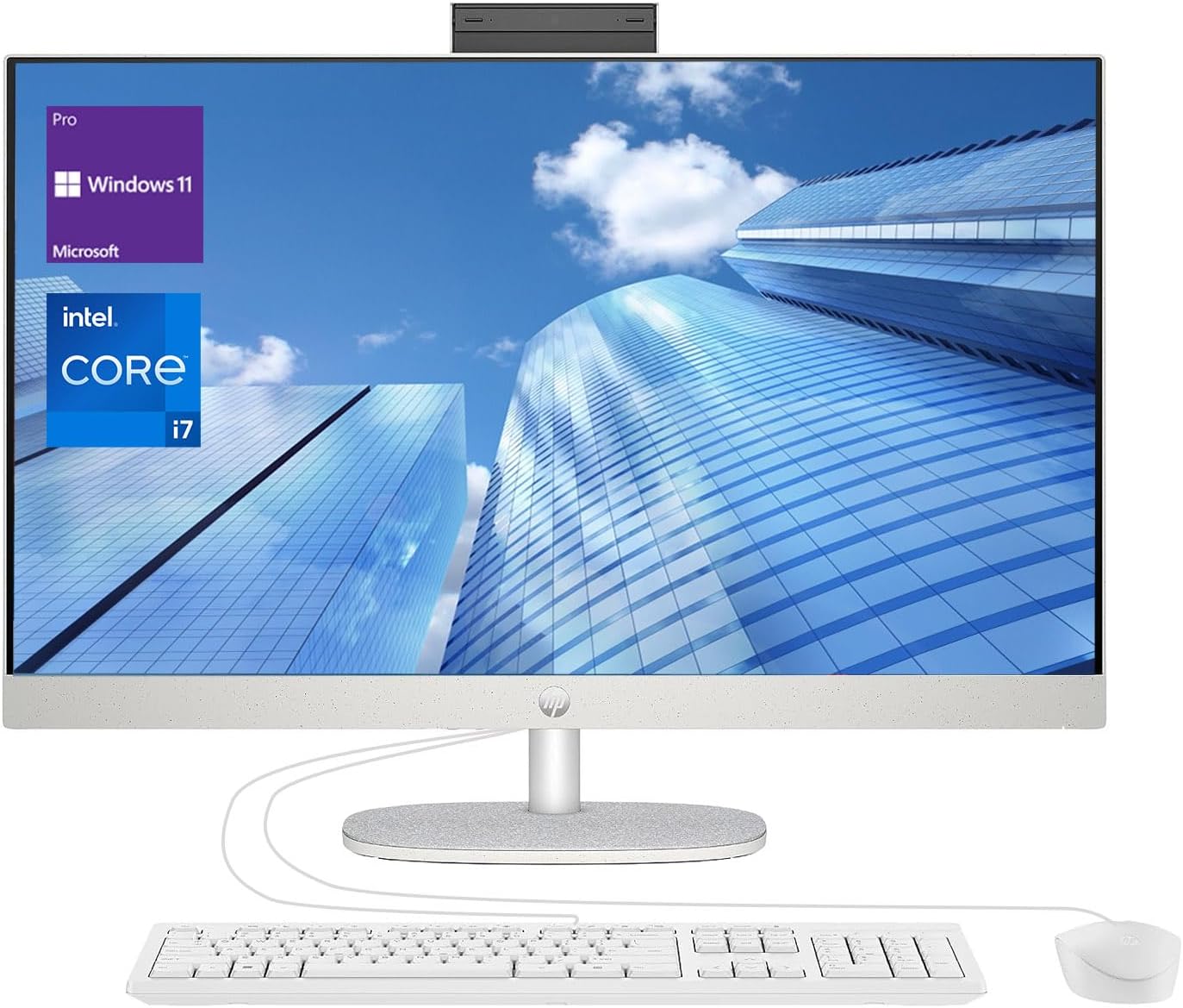 HP 27 Business i7 All in One Desktop with FHD Display