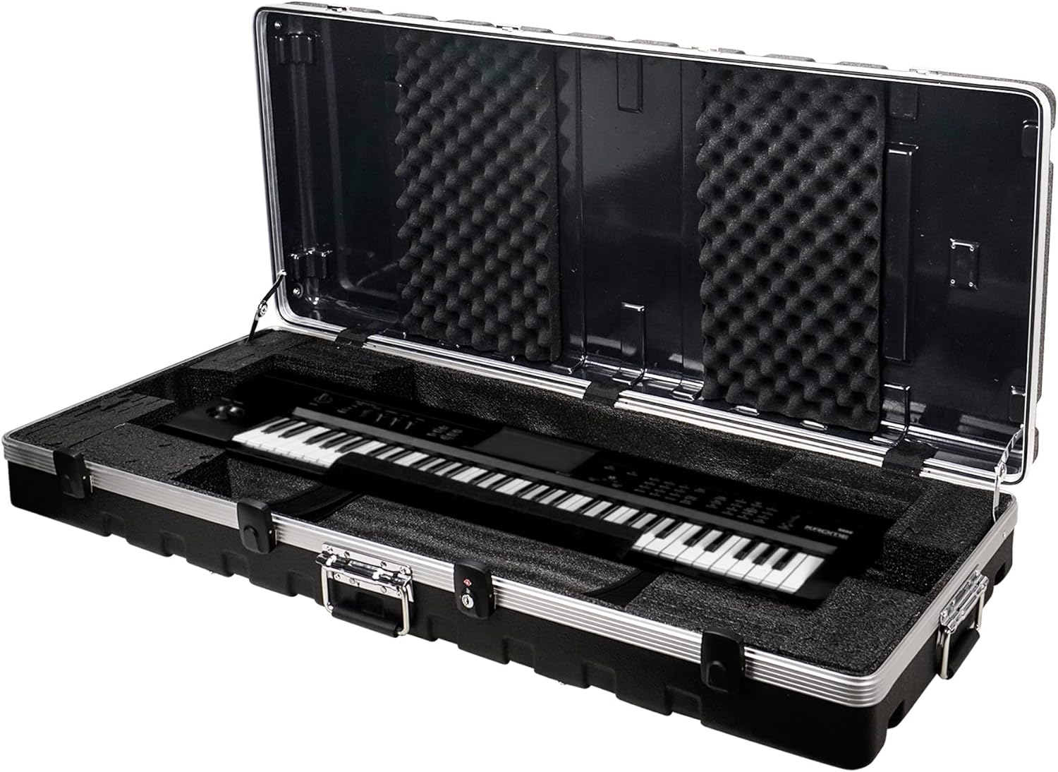Sound Town Lightweight 61-Note Keyboard Case for Musicians