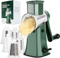 Rotary Cheese Grater Shredder 5-in-1 Vegetable Slicer - Fast Prep