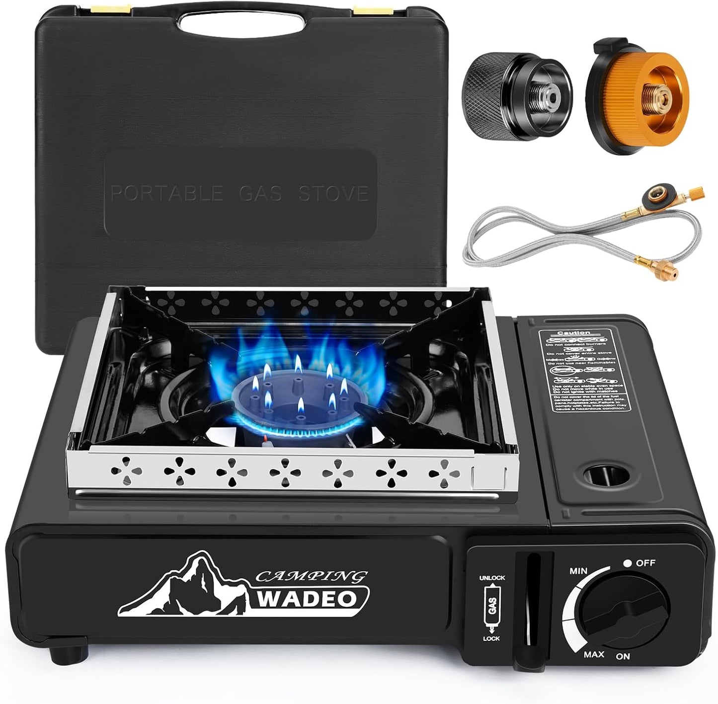 WADEO 3 Fuel Portable Stove: Cook Anywhere!