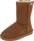 BEARPAW Emma Short Womens Classic Winter Slip On Boots - Warm, Easy