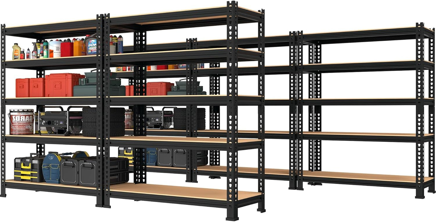 PrimeZone 5 Tier Adjustable Garage Storage Shelving Unit Review