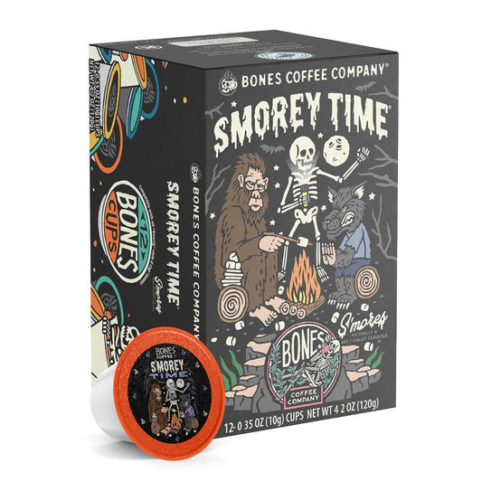 Bones Coffee S'morey Time Pods | Keurig Compatible