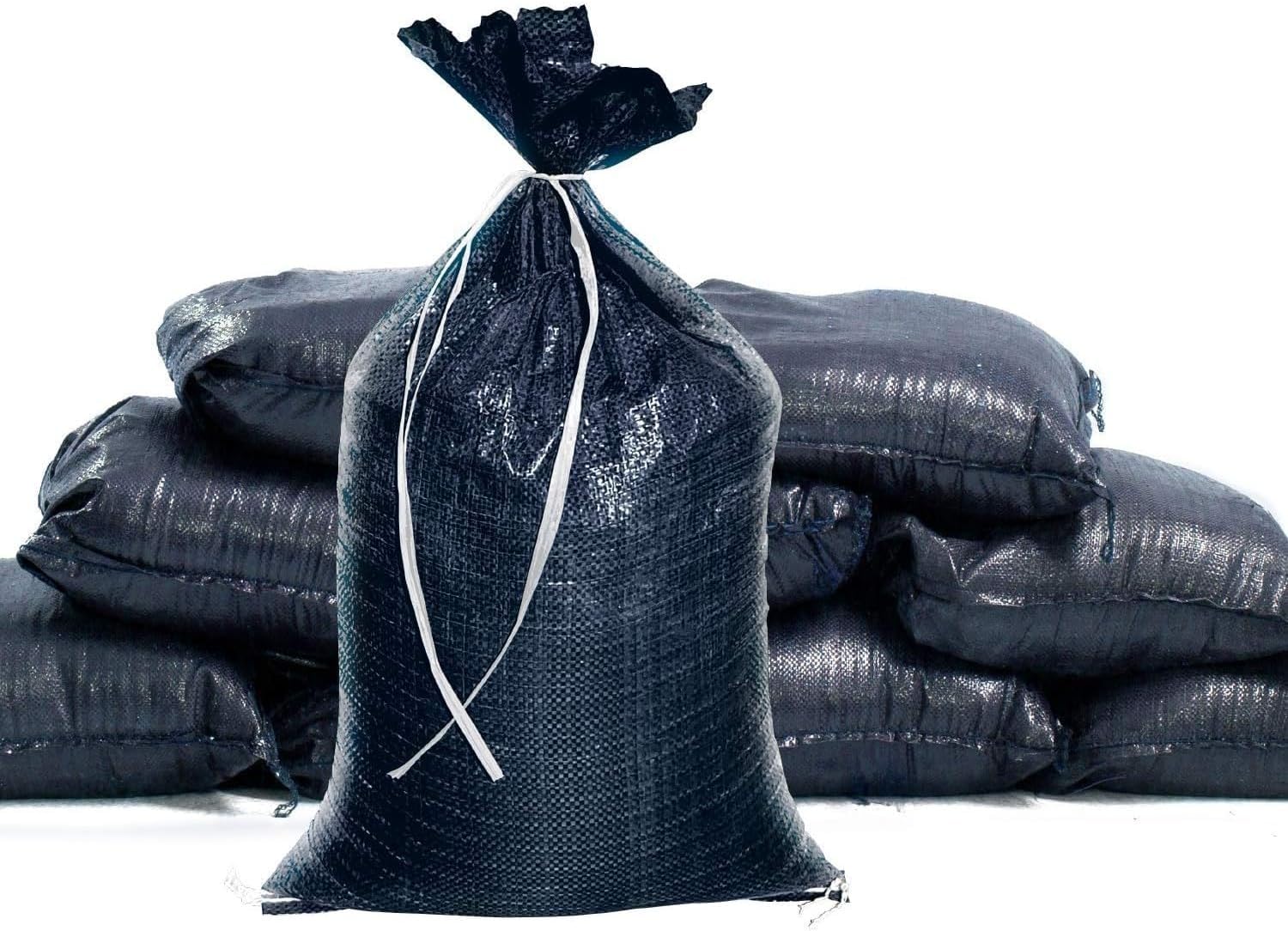 Sandbaggy Black Sandbags - Military Grade Empty Poly Bags
