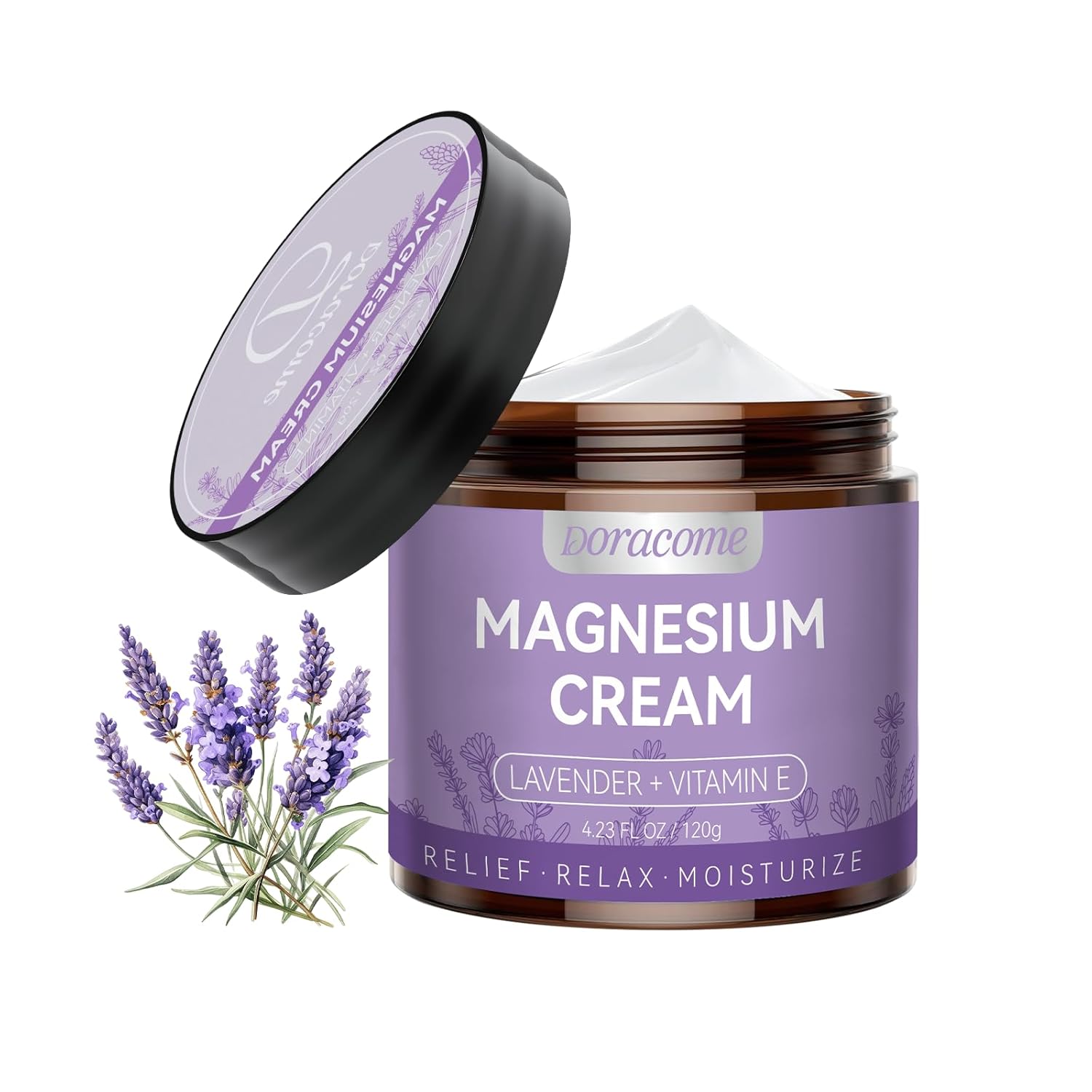 Magnesium Lotion for All Skin Types - Fast-Absorbing Cream