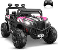 ANPABO 24V 4X4 Ride on Car Truck w/Remote Control - Kids UTV