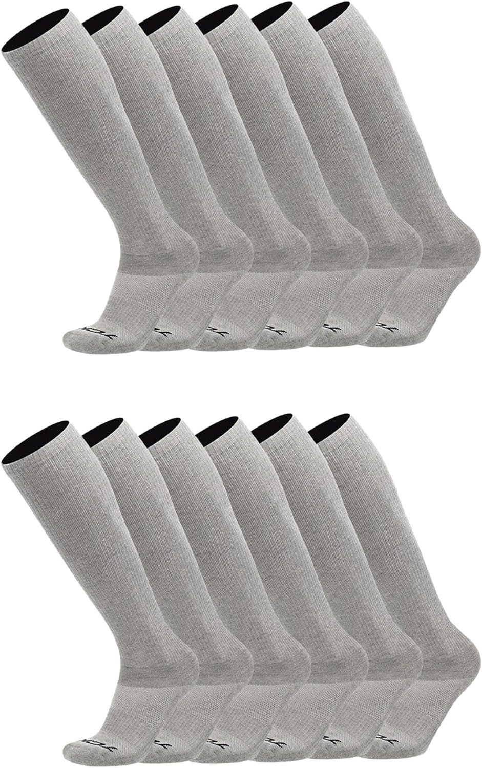 Over the Calf Work Socks for Men and Women - Cushioned Comfort