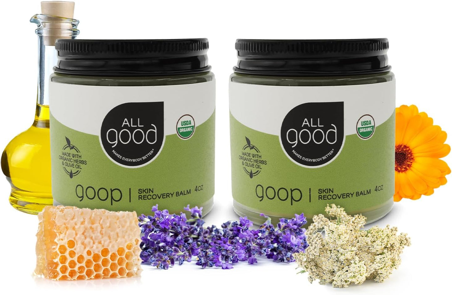 All Good Goop Organic Skin Care Recovery Balm for Athletes