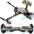 Scooter with Seat Attachment for Kids Adults - Balancing Hoverkart