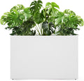 Galvanized Steel Planter Box 36in Rectangular - No Installation