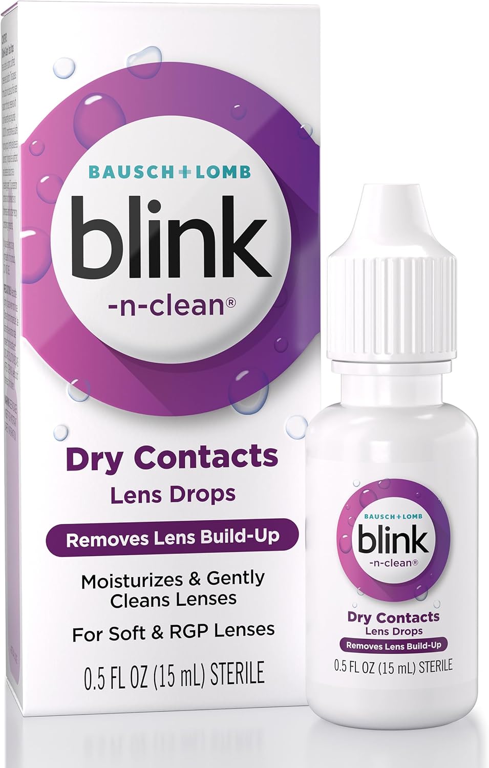 Blink-N-Clean Rewetting Drops, Instant Moisture