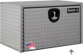 Diamond Tread Aluminum Underbody Truck Tool Box 18 x 18 x 30 - Secure