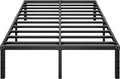 Metal Platform Bed Frame 14 Inch Tall Full Size - No Box Spring Needed