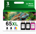 65XL Ink Cartridge Replacement for HP Ink 65 XL - Value Combo Pack