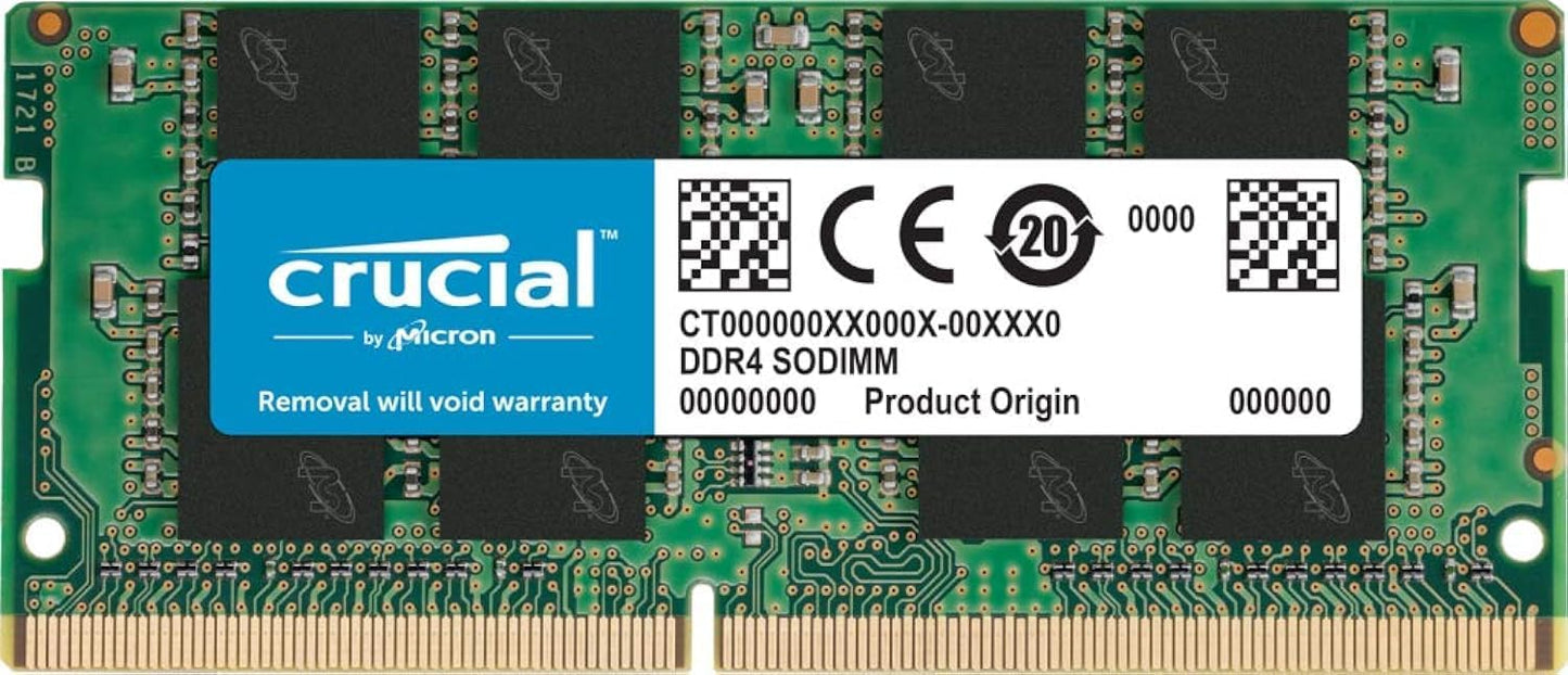Crucial 8GB DDR4 2666 MT/s SODIMM Memory for Enhanced Performance